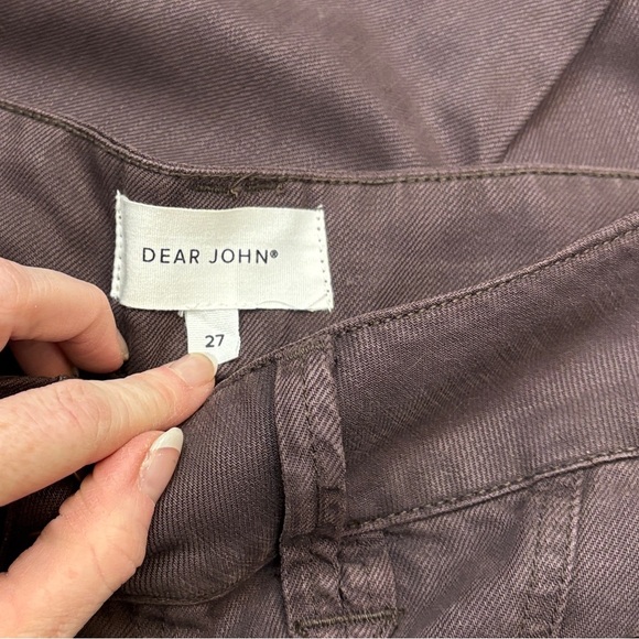 Dear John Brown Ankle Cropped Jeans - Picture 3 of 5